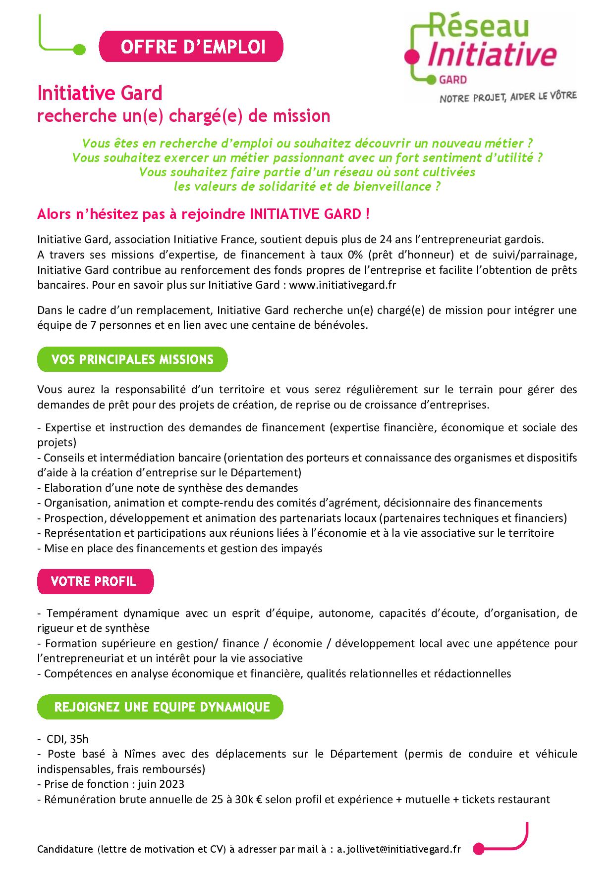 offre emploi